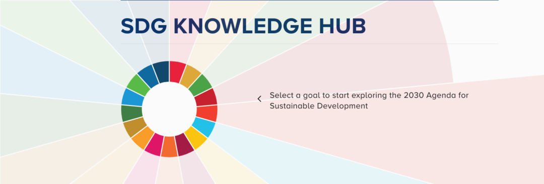 Online Knowledge Hub on Sustainable Development Goals