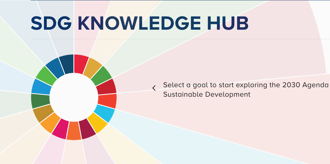 Online Knowledge Hub on Sustainable Development Goals