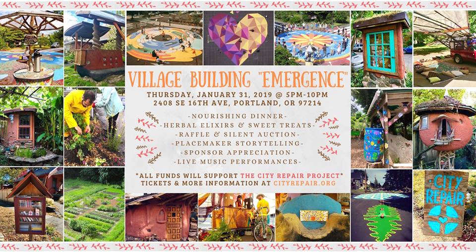 City Repair’s Village Building “Emergence”