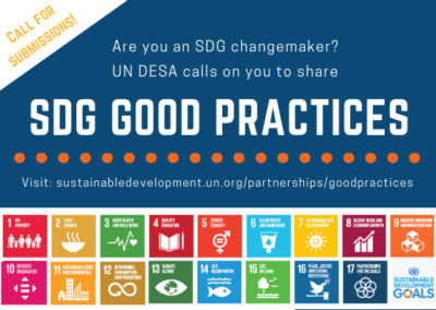 Open Call:  SDG Good Practices