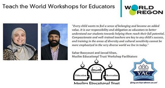 Teach The World Understanding Islam to Enrich Civic Education and Diversity in Schools