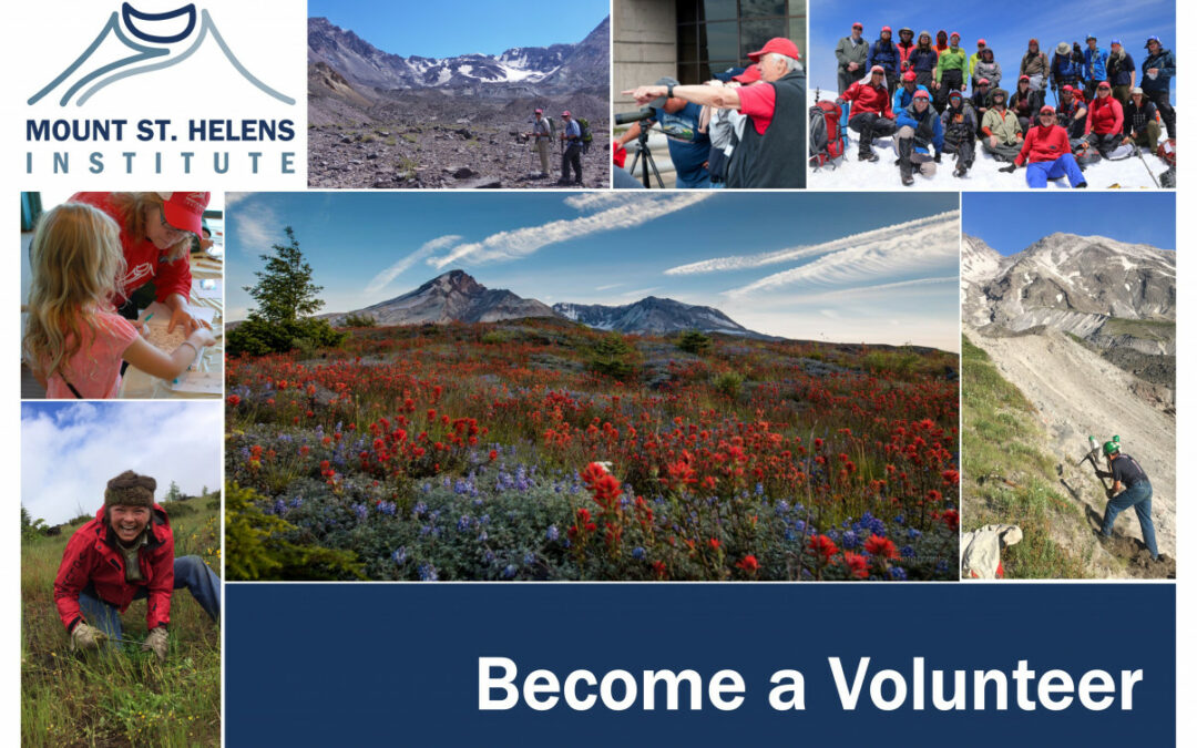 Volunteer at Mount St. Helens this summer! New volunteer orientations held in April and May