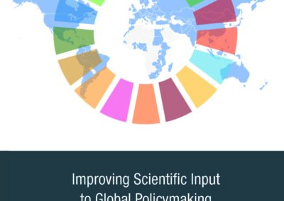 Improving Scientific Input to Global Policymaking with a Focus on the UN Sustainable Development Goals