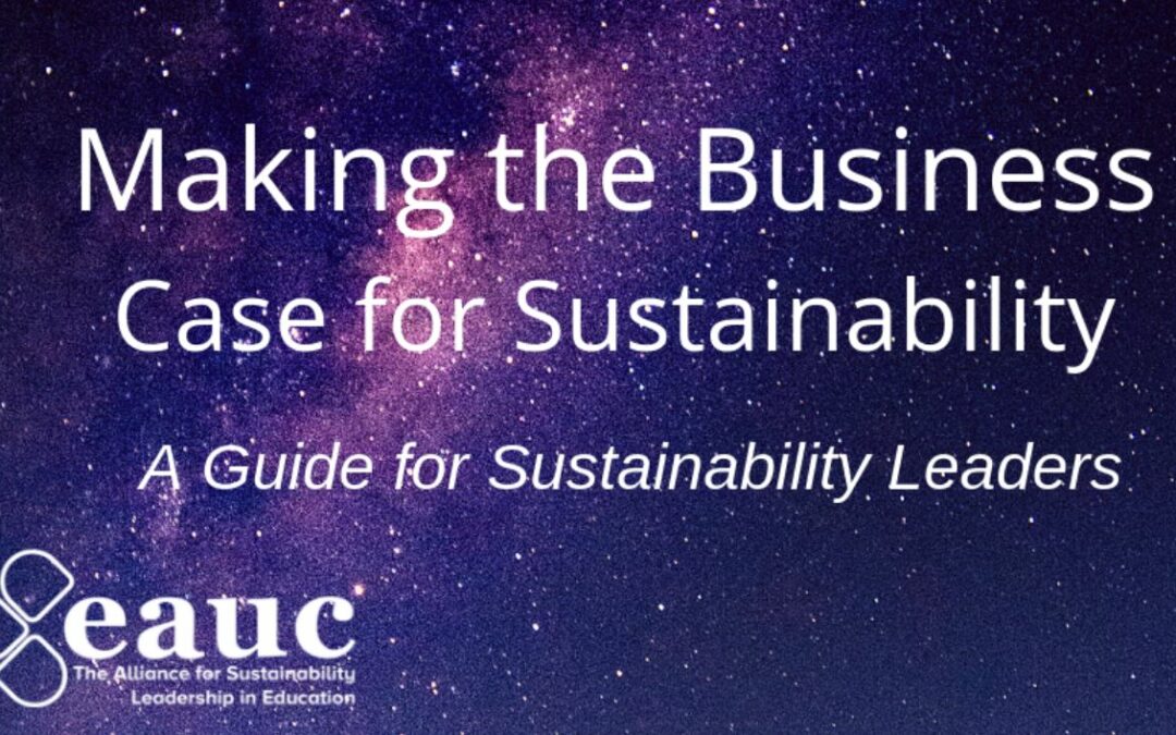 Making the Business Case for Sustainability