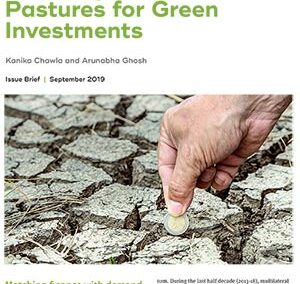 Greening New Pastures for Green Investments