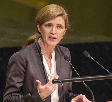 Samantha Power Former U.S. Ambassador to the United Nations