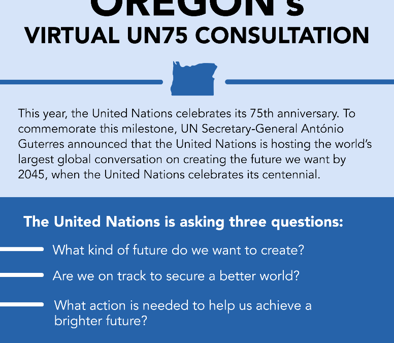 UN75 Virtual Consultation: Oregon