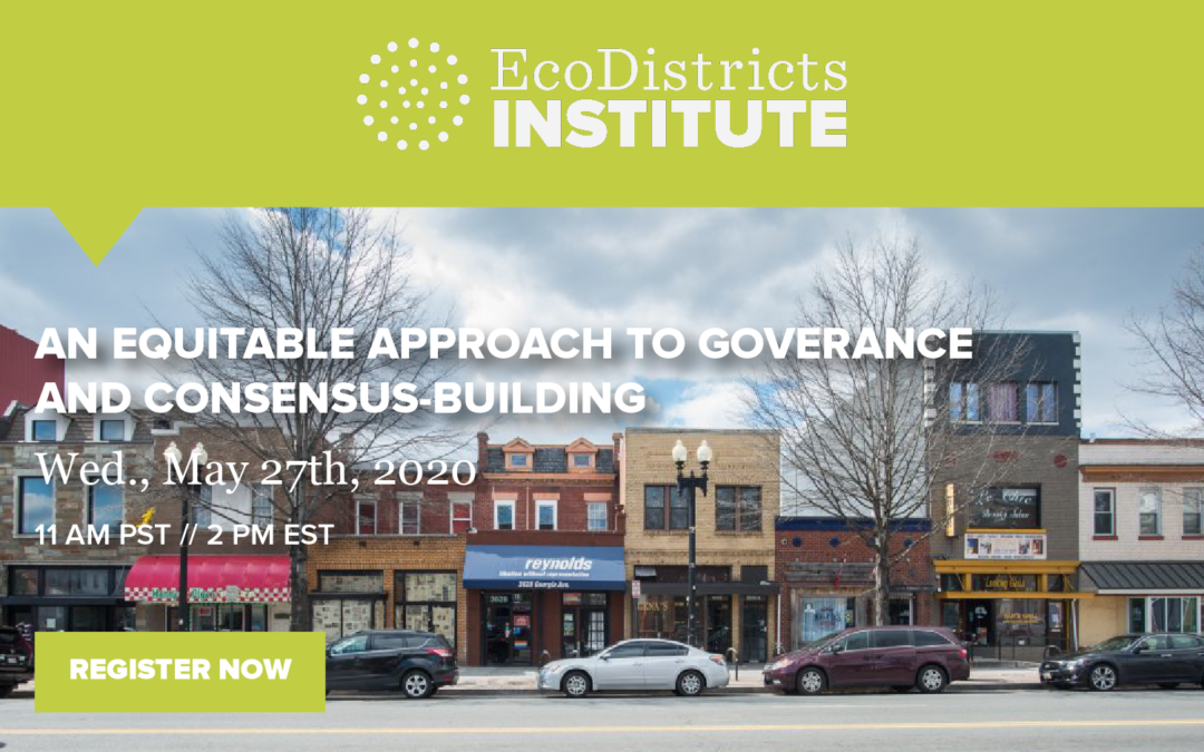 EcoDistricts Webinar is One Week Away!